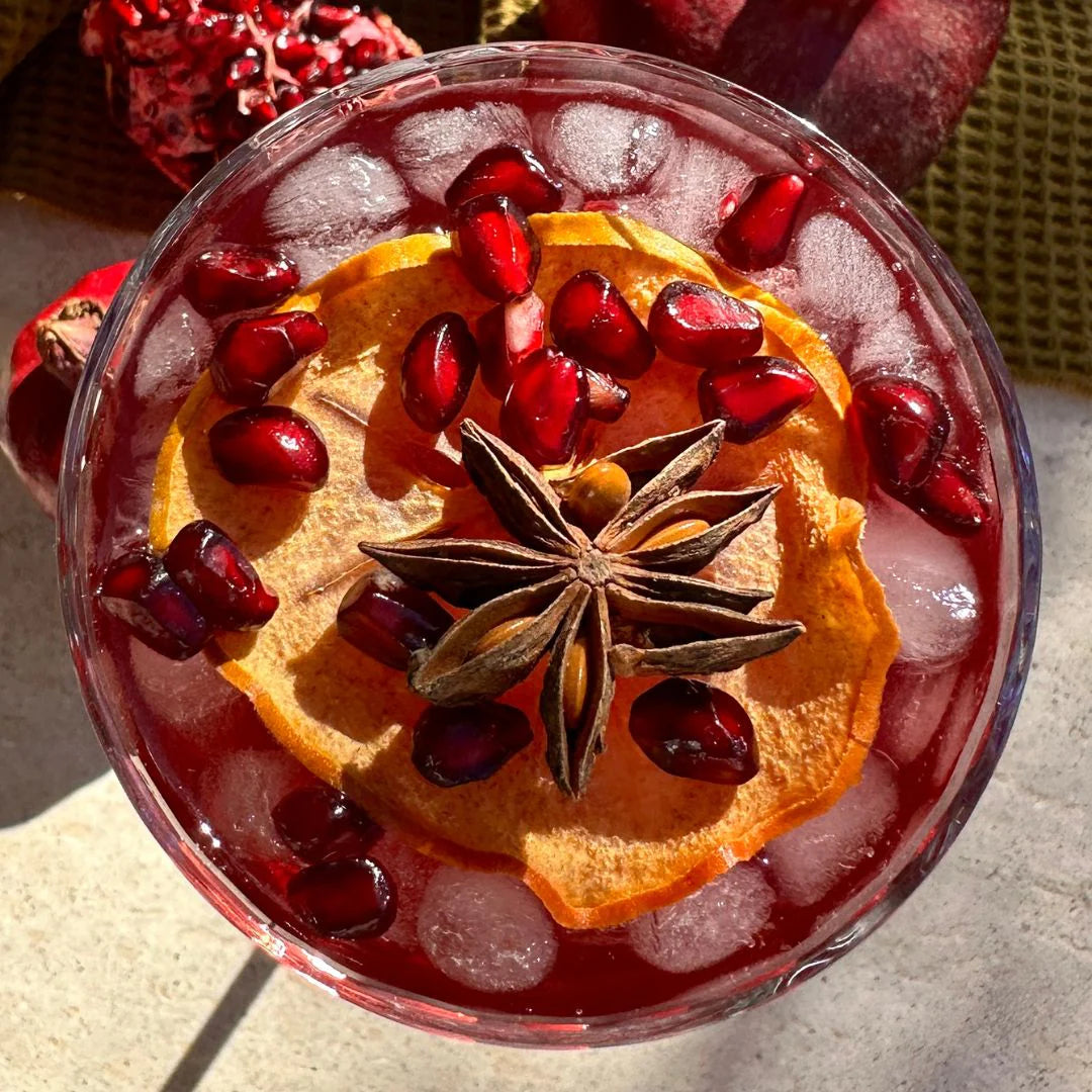 Christmas Eve 2025 -Persimmon Pomegranate Punch