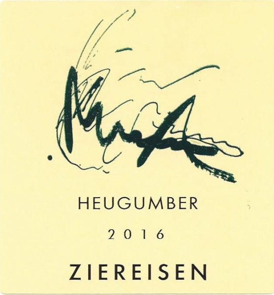 Weingut Ziereisen, Gutedel, "Heugumber," Baden 2022