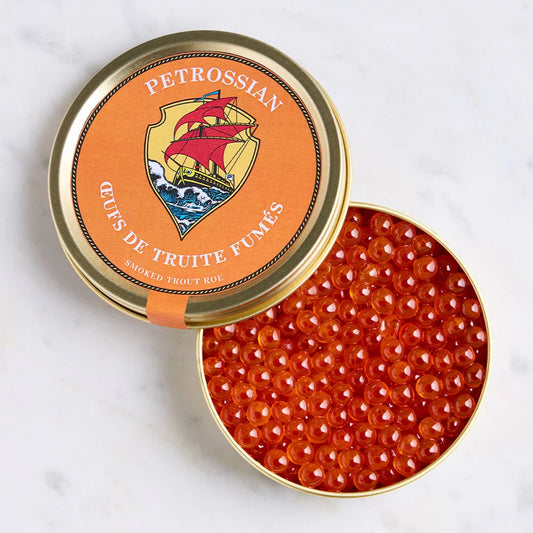 50g Fish Roe Petrossian Caviar – Unwined Alexandria VA