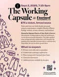 Unwined After Hours: 10/28/26 | 7:15pm - The Working Capsule